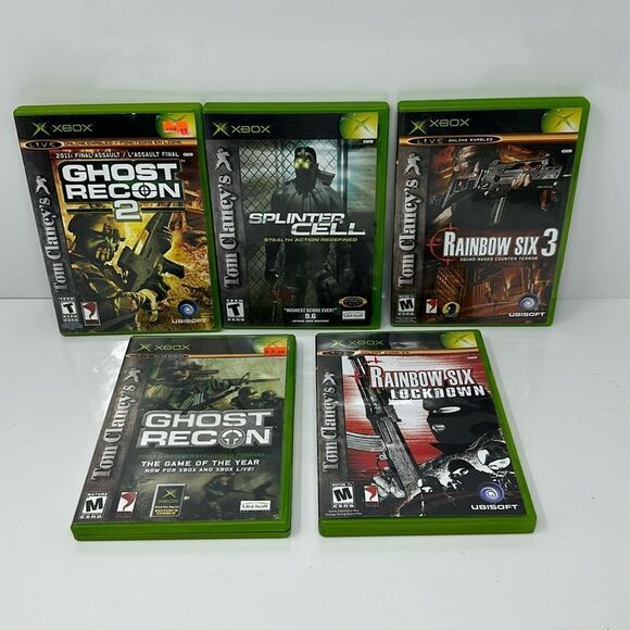 Lot of XBOX Tom Clancy’s games - Picture 1 of 1